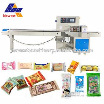 New arrival granola bar packing machine, chocolate cereal bar package machine