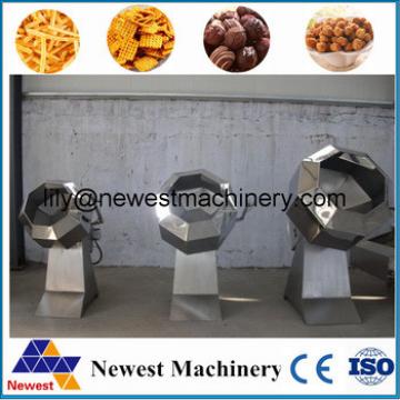 Easy operation full automatic snack nuts potato chips making flavoring machine