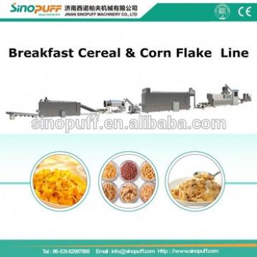 Corn Flakes Breakfast Cereal Production Line/Automatic Breakfast Cereal Corn Flakes Processing Line