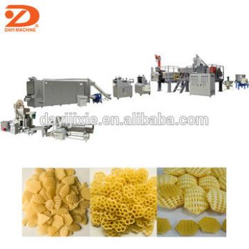Fry snack pellet extruder machine/Extruded potato chips making machinery/Crispy chip pellet snack production line