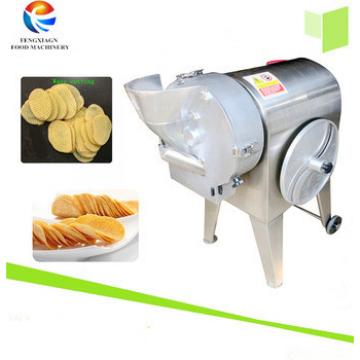 Industry commercial Potato Chips making slicing wave cutting machine, vegetable cube Dicer
