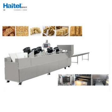 Small China Nutritional Snack Food Cereal Granola Bar Making Machine