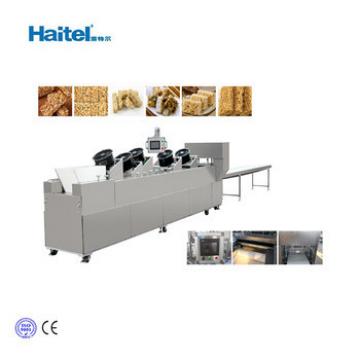 CE Approved Small Crisp Granola Peanut Bar Making Porduction Line