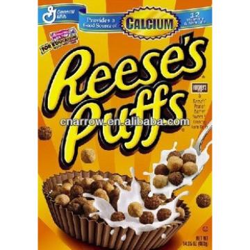 Reese&#39;s puffs breakfast cereals processing machinery making plant