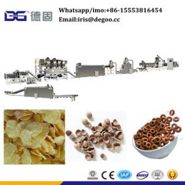 Choco 500kg per hour coco ball frosting corn flakes making equipment Jinan DG machinery