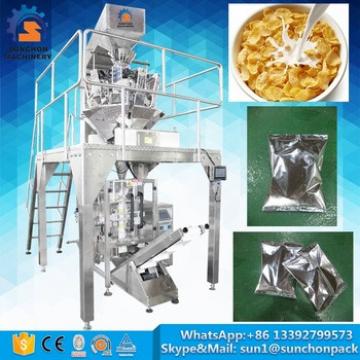 Aluminum Film Pillow Bag Automatic Breakfast Corn Flakes Cereal Vertical Packaging Machine