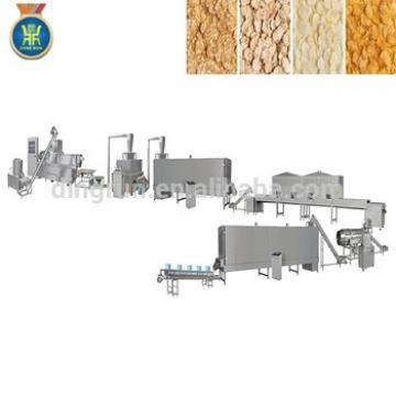 Breakfast cereal extruder equipment breakfast cereal corn flakes processing line