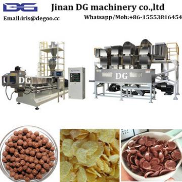 DG75 200KG/H Corn Grain Cereal Choco Coco Pic cereal corn chip flake food making extruder machine/production line