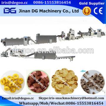 Corn flakes chocolate cereal ball making line Jinan DG machinery