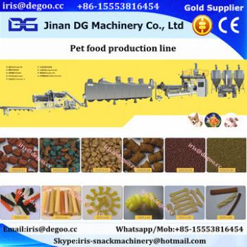 Animal feed dog chews snack food extruder machine/production line Jinan DG