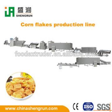 Stainless steel instant choco flavoured corn flakes extruder machine