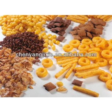 Automatic corn flakes production line/breakfast cereals corn flakes making Machine/cornnuts snack food machinery ss