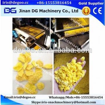 Industrial sugar coated corn flakes cereals process machines