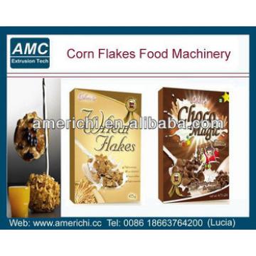 Wheat flakes snack food making machine