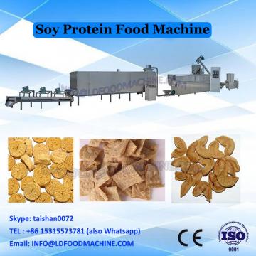 2017 stainless steel TVP/TSP Soya nuggets protein food making machine