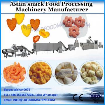 Automatic corn puff food making processing machinery snacks maker price