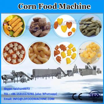 Corn puffs snack food extruded processing making machinery