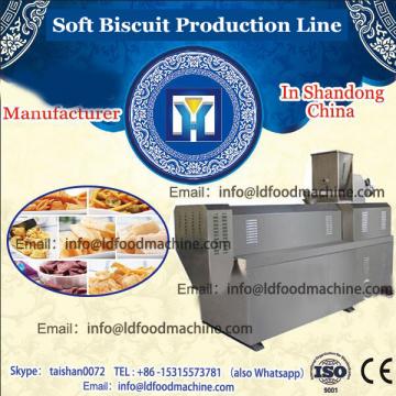 2015 popular good quality plant full automatic food confectionery hard and soft small biscuit making machine