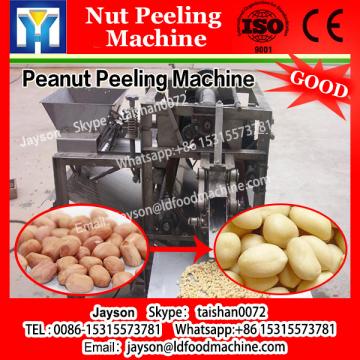 hot industrial machine peeling the nuts for peanut bean