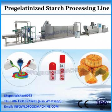 Pregelatinized modified potato/wheat/corn starches flours making extruders machines for oil well drilling and chemicals