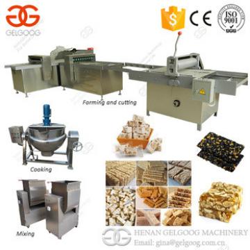 CE Provided Stainless Steel Production Line Snack Peanut Granola Cereal Bar Cutting Machine For Sale