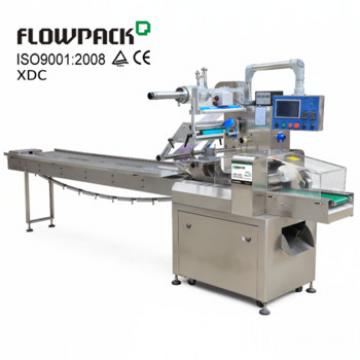 Pillow Bag Brioche Bread Packaging Wrap Equipment Horizontal Flow Granola Bar Pack Wrapper Automatic Wrapping Machine For Food