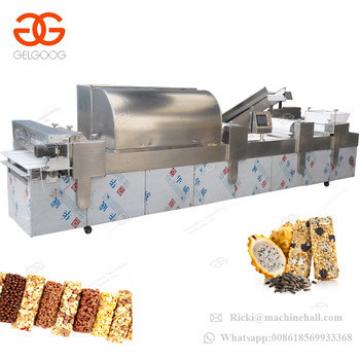 CE Approved Peanut Candy Moulding Nut Oat Energy Snacks Bar Making Production Line Sesame Granola Bar Cutting Machine