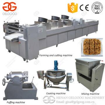 Factory Supplier Peanut Candy Sesame Bar Making Machine Granola Cereal Bar Mmachine