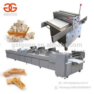 Cheap Price Chikki Cereal Energy Protein Snack Bar Production Line Sesame Peanut Candy Bar Forming And Cutting Machine