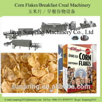 Original/spray sugar frosted corn flakes breakfast cereal making machine