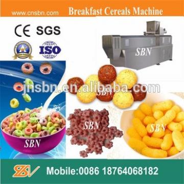hot sale stainless steel breakfast cereals corn pops snacks making machines