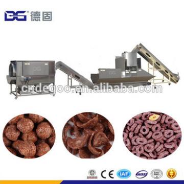 DG Chocolate Sugar Coated Breakfast Cornflex Cereal Extruder Machinery Line