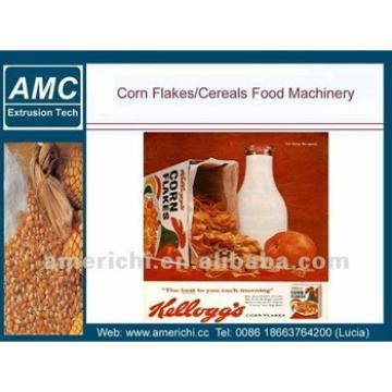 Completely auto corn flake running machine/ production process