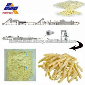 Best quality frozen french fries processing equipment/frozen potato chips making machine
