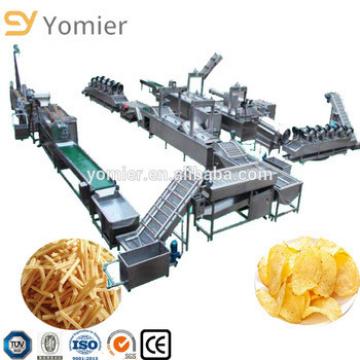 Directly Factory Price French Fries Potato Chips Production Line/ Crisp Potato Wave Chips Making Machine
