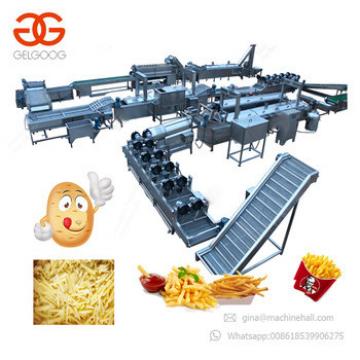 Fully Automatic Frites Surgeler Processing Plant Frozen French Fries Production Line Potato Chips Making Machine Price In India