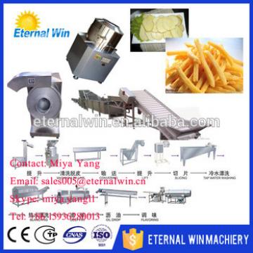 Automatic Potato chips processing machine frozen french fries processing machine