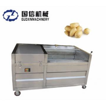 New condition automatic potato chips making machine/ potato peeler