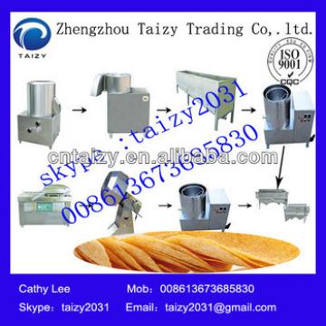 Popular fully automatic potato chips production line potato chips making machine price