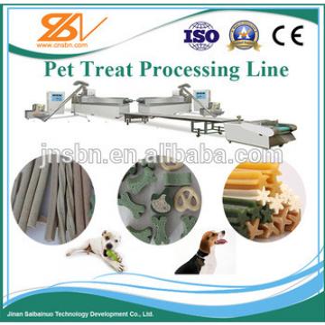 factory supply pet dog chewing food making machine