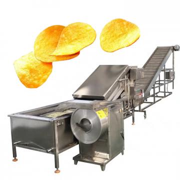 100Kg/H Lay'S Potato Chips Maker Production Complete Video Of Potato Chip Processing Line