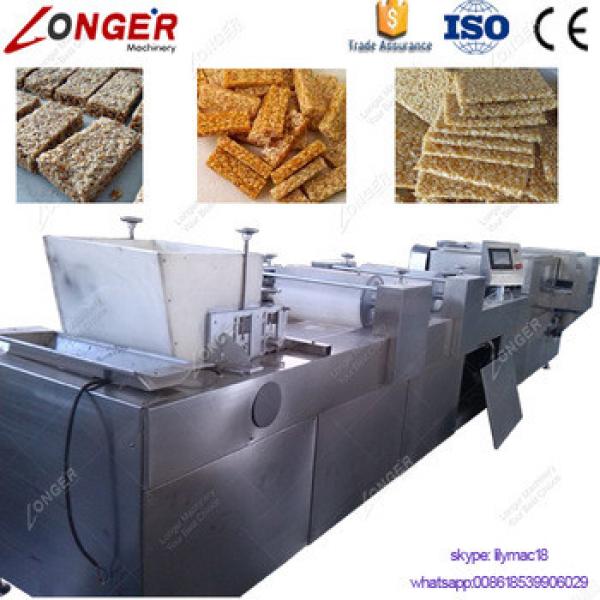 Hot Selling Top Quality Cereal Bar Machine Peanut Brittle Making Granola Bar Machine