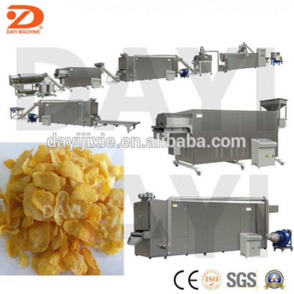 Automatic Cereal Breakfast Corn Flakes Snack Food Making Machine from Jinan