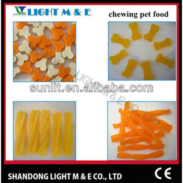 pet dog chewing snacks food processing machine