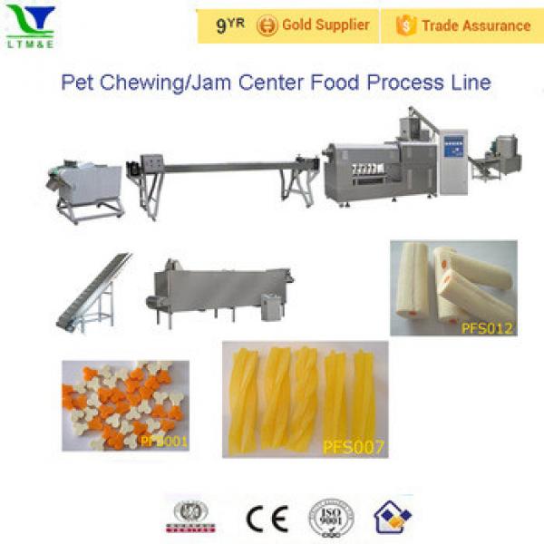 Muti-color pet chewing snack machinery