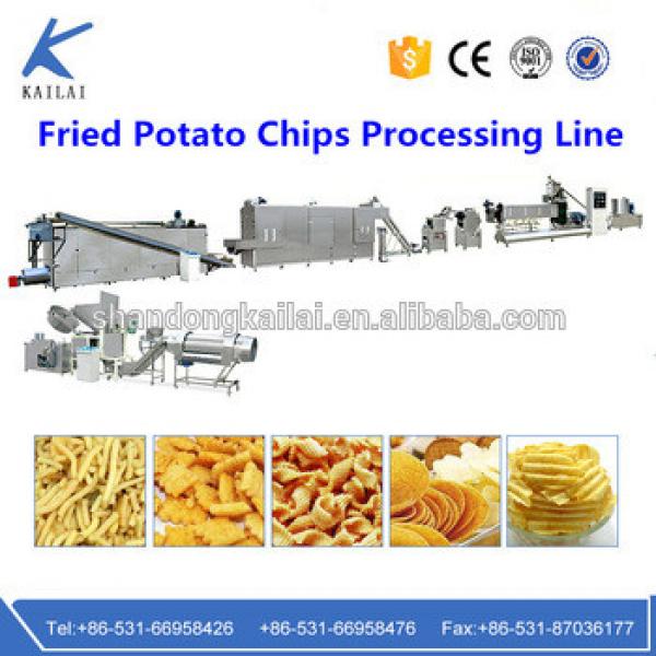 China High Quality Automatic CE ISO Fried Potato Chips Production Machine Line