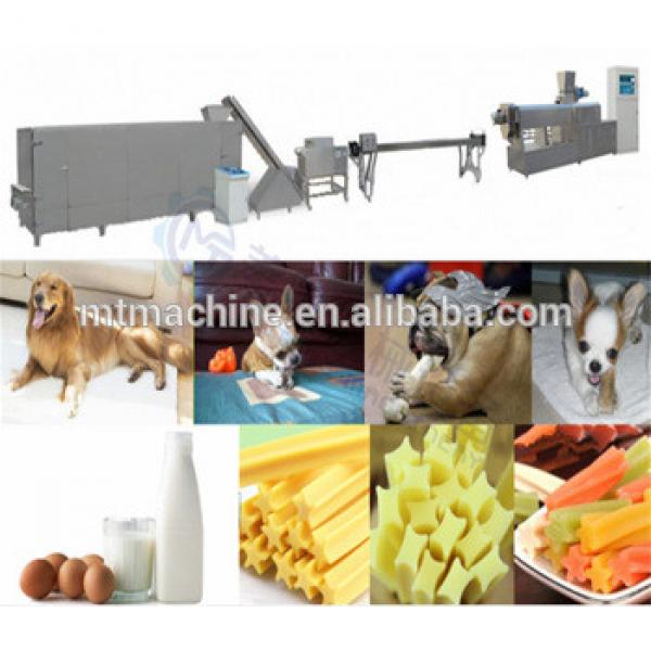 single screw different color dog chews food making machine
