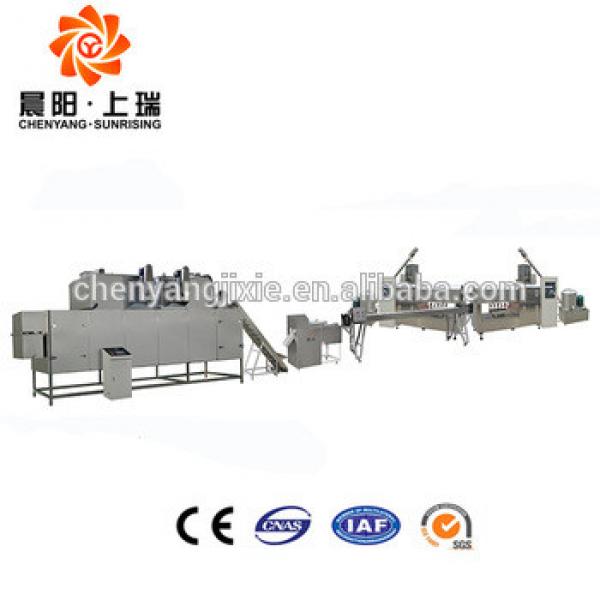 Chewing center filling extruded dog treat processing machine