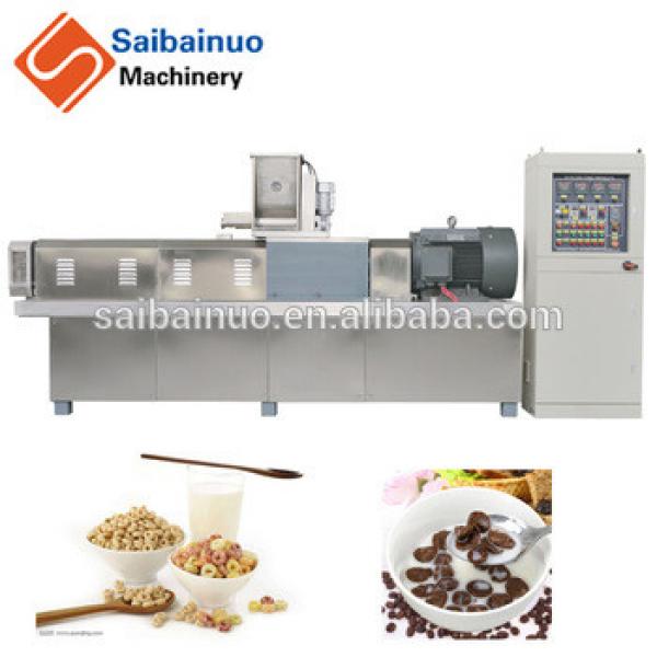 China supplier breakfast cereals make machinery production line