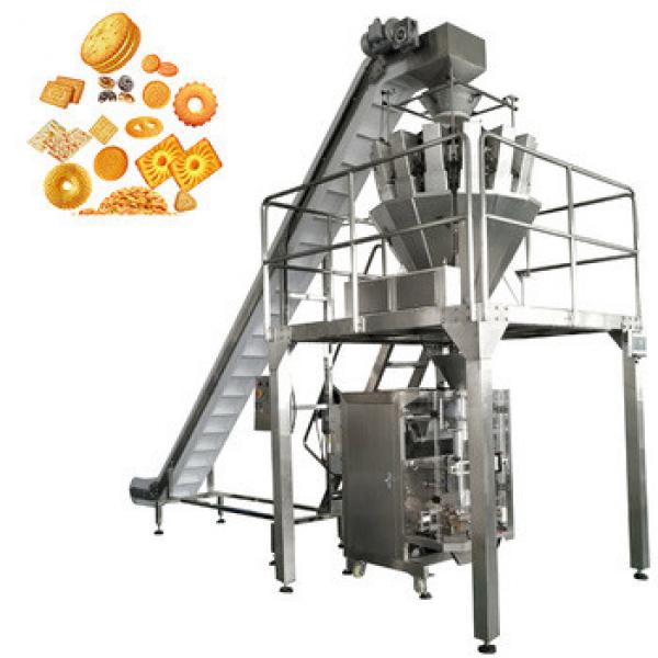 breakfast cereal soda biscuit cookie packing machine with multihead weigher machine